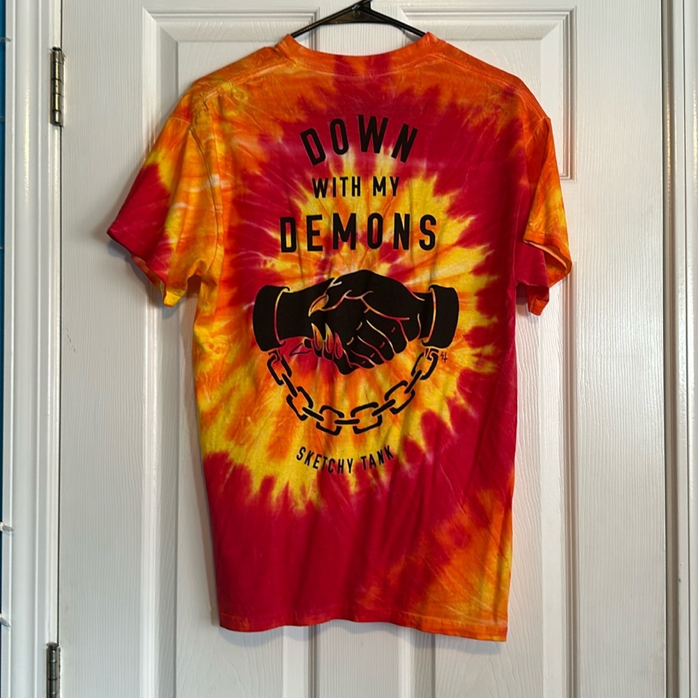 Lurking Class tie-dye T-shirt